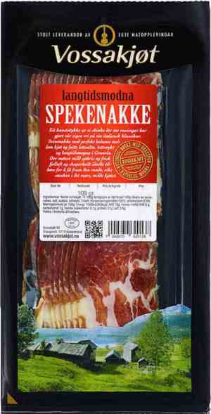 Prøv også Vossakjøt spekenakke skivet.