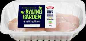 Prøv også Prior kyllingfilet 910 gr kyllinggården.