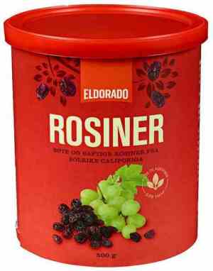 Prøv også Eldorado rosiner 500 gr.