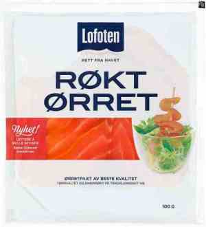 Prøv også Lofoten Einerrøkt ørret i skiver.