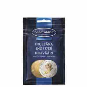 Prøv også Santa maria ingefær malt 20 gr.