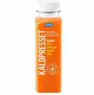 Prøv også Cevita kaldpresset juice av gulrot appelsin og mango.