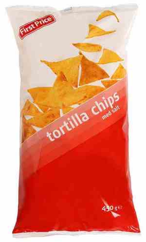 Prøv også First Price tortillachips original.