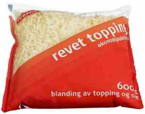 Prøv også First price revet topping.