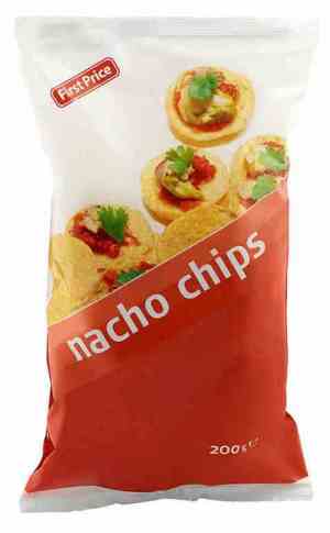 Prøv også First price nacho chips salt 200 gr.