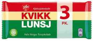 Prøv også Freia Kvikk Lunsj 3 pk.