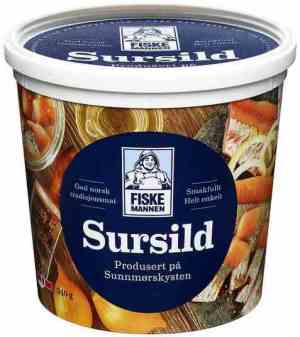 Prøv også Fiskemannen sursild spann.