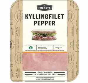 Prøv også Folkets kyllingfilet pepper.