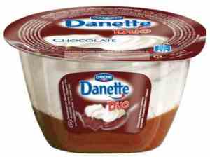 Prøv også Danone danette.