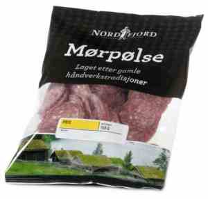 Prøv også Nordfjord mørpølse oppskåret.