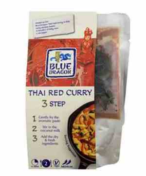 Prøv også Blue Dragon Thai Red Curry 3 step.