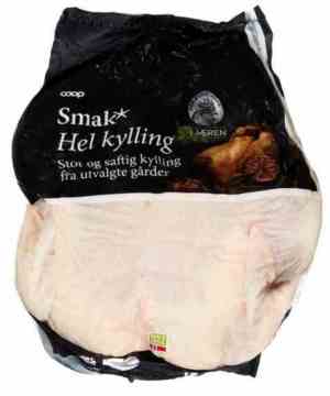 Prøv også Den stolte hane smak hel kylling.