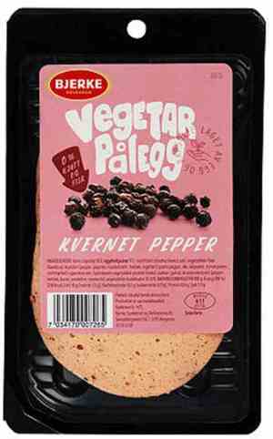 Prøv også Bjerke vegetarpålegg pepper.