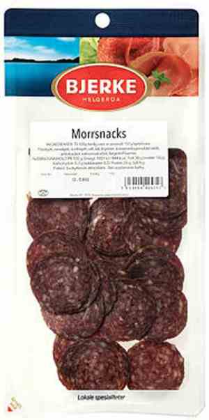 Prøv også Bjerke morrsnacks.