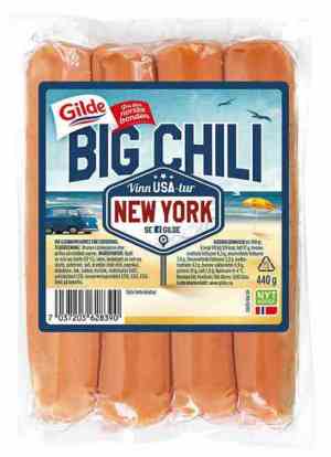 Prøv også Gilde grillpølse med chili 440 gr.