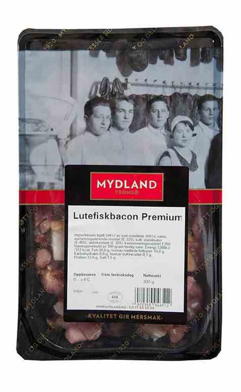Prøv også Mydland lutefiskbacon.