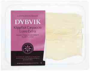 Prøv også Dybvik klippfisk carpaccio loins extra.