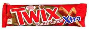 Prøv også Mars Twix ginger cookie xtra.
