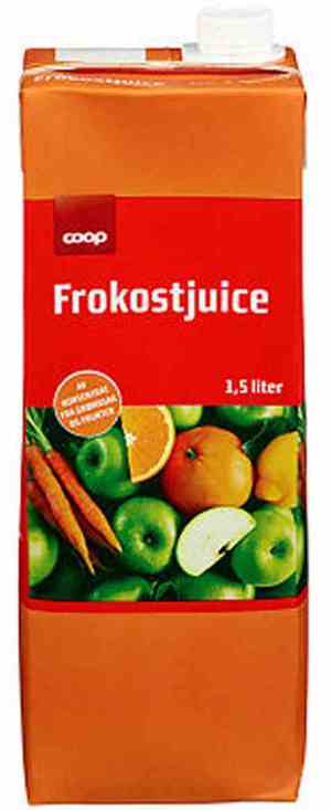 Prøv også Coop frokostjuice.