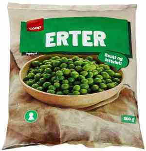 Prøv også Coop erter frosne 800gr.
