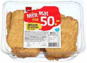 Prøv også Coop snitzel med ostesmak.