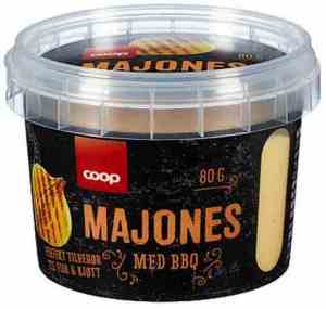Prøv også Coop bbq majones 80g.
