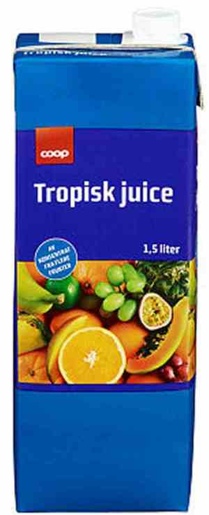 Prøv også Coop tropisk juice 1,5l.