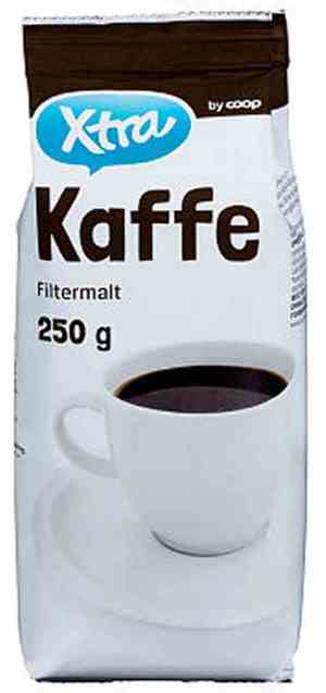 Prøv også Coop Xtra kaffe 250gr.