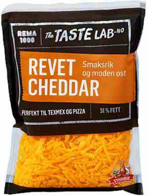 Prøv også Rema 1000 revet cheddar 200gr.