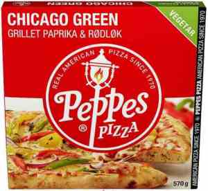 Prøv også Peppes chicago green 570gr.