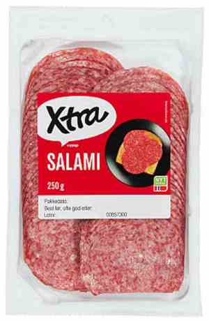 Prøv også Coop xtra salami 250gr.