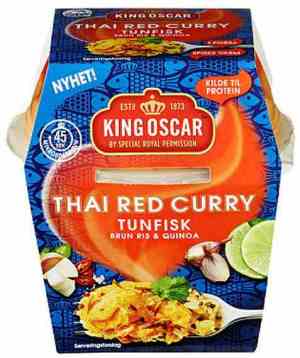 Prøv også King Oscar tunfisk og ris med thai red curry.