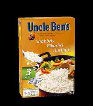 Prøv også Uncle Bens hurtigris 700gr.
