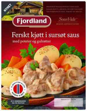 Prøv også Fjordland Ferskt Kjøtt i Sursøt Saus.