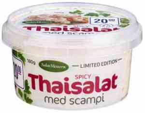 Prøv også Salatmesteren Spicy Thaisalat med Scampi 180g.