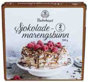 Prøv også Bakehuset sjokolade marengsbunn 2pk 180g.