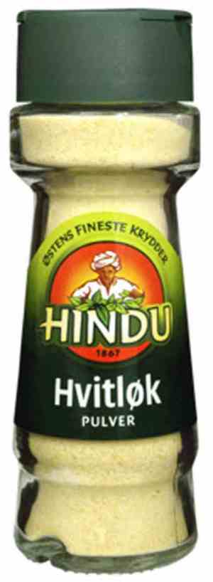 Prøv også Hindu hvitløkpulver glass.