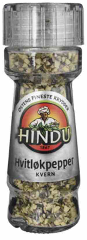 Prøv også Hindu hvitløkpepper kvern glass.