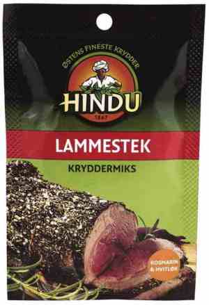 Prøv også Hindu lammestek kryddermiks pose.