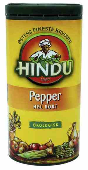 Prøv også Hindu pepper sort hel økologisk boks.