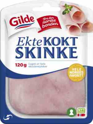 Prøv også Gilde ekte kokt skinke 120 gr.