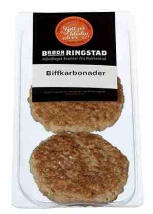 Prøv også Brødrene Ringstad Biffkarbonader 200gr.