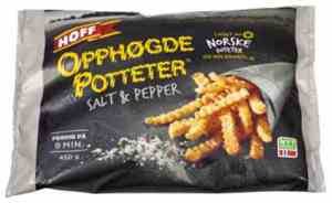 Prøv også Hoff Opphøgde Potteter med salt og pepper 450gr.