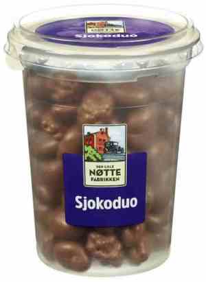 Prøv også Den Lille Nøttefabrikken sjokoduonøtter 140gr.
