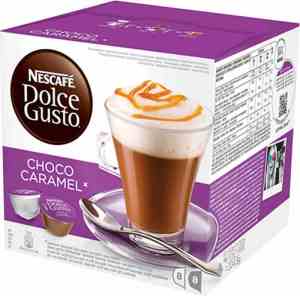 Prøv også Nescafe Dolce Gusto choco caramel 16 kapsler.