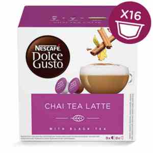 Prøv også Nescafe Dolce Gusto chai tea latte 16 kapsler.