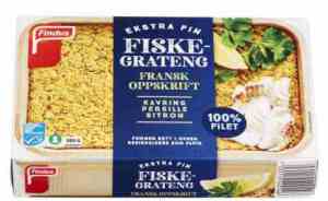 Prøv også Findus ekstra fin fransk fiskegrateng 380gr.