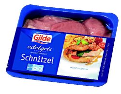 Bilde av Gilde Svinesnitzel, renskåret edelgris. Bilde av Gilde Svinesnitzel, renskåret edelgris.