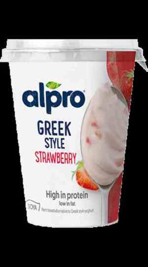 Prøv også Alpro greek style jordbær 400gr.