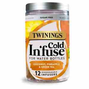 Prøv også Twinings Cold Infuse Coconut, Pineapple&Green Tea.